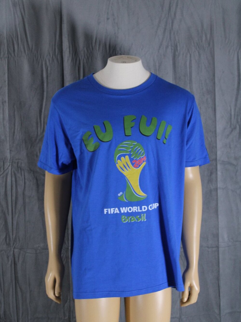 Soccer Shirt (Retro) - I Went World Cup 2014 Brazil - Men's Extra-Large